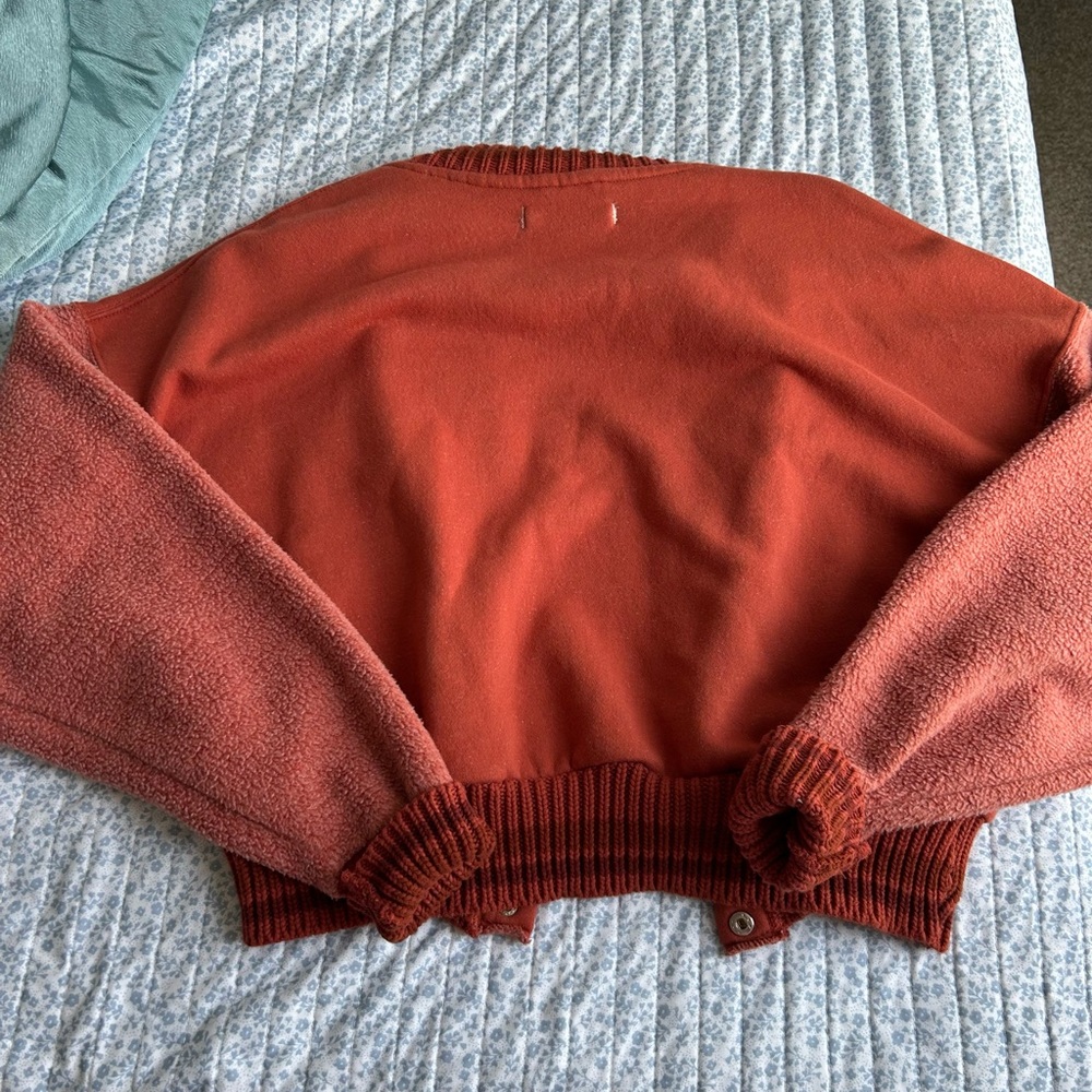 Free People Rust Bomber Jacket - Picture 3 of 3
